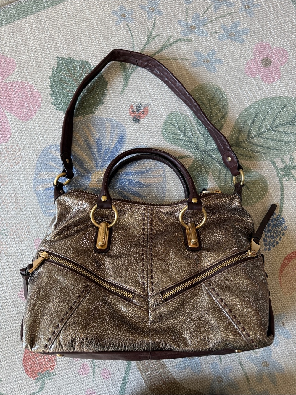 B. Makowsky Leather Purse New